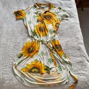 Dolce & Gabbana sunflower dress